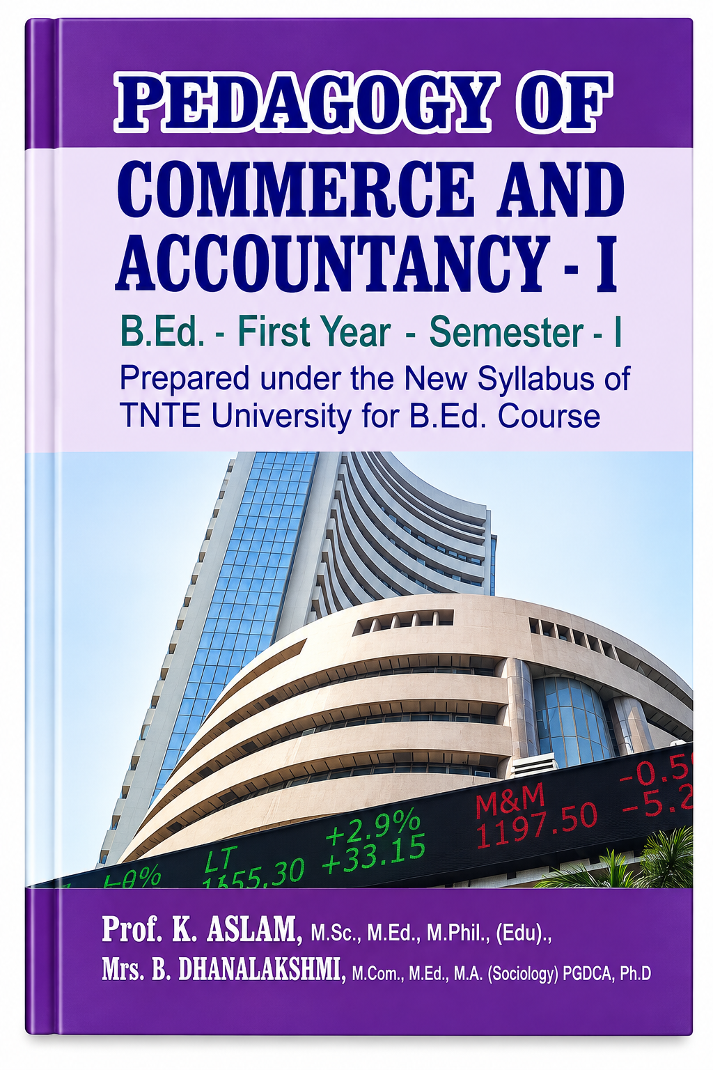 Pedagogy of Commerce and Accountancy – I