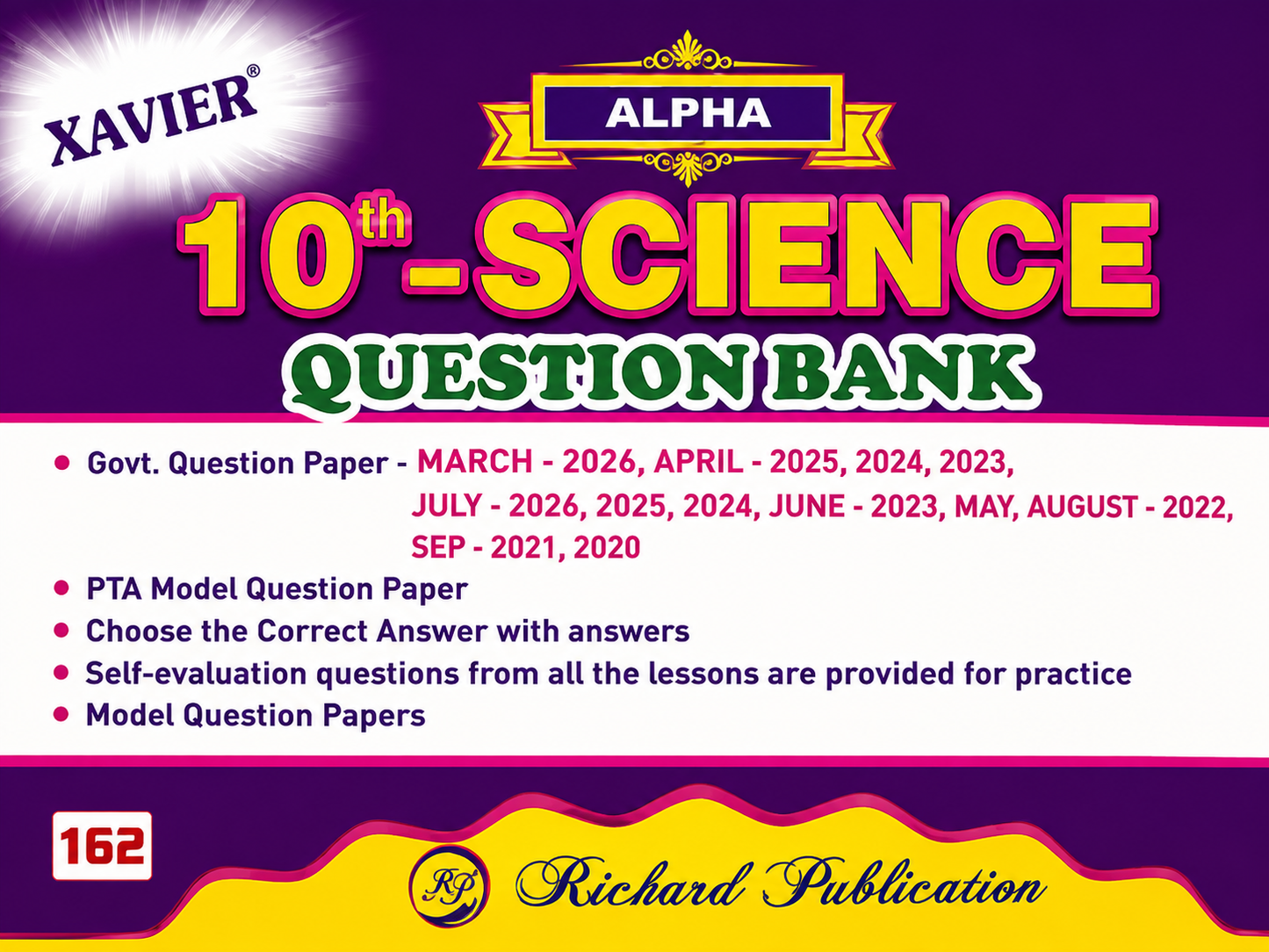 10th Science Question Bank 2026 | Xavier Alpha | Government & PTA Question Papers | Model Papers