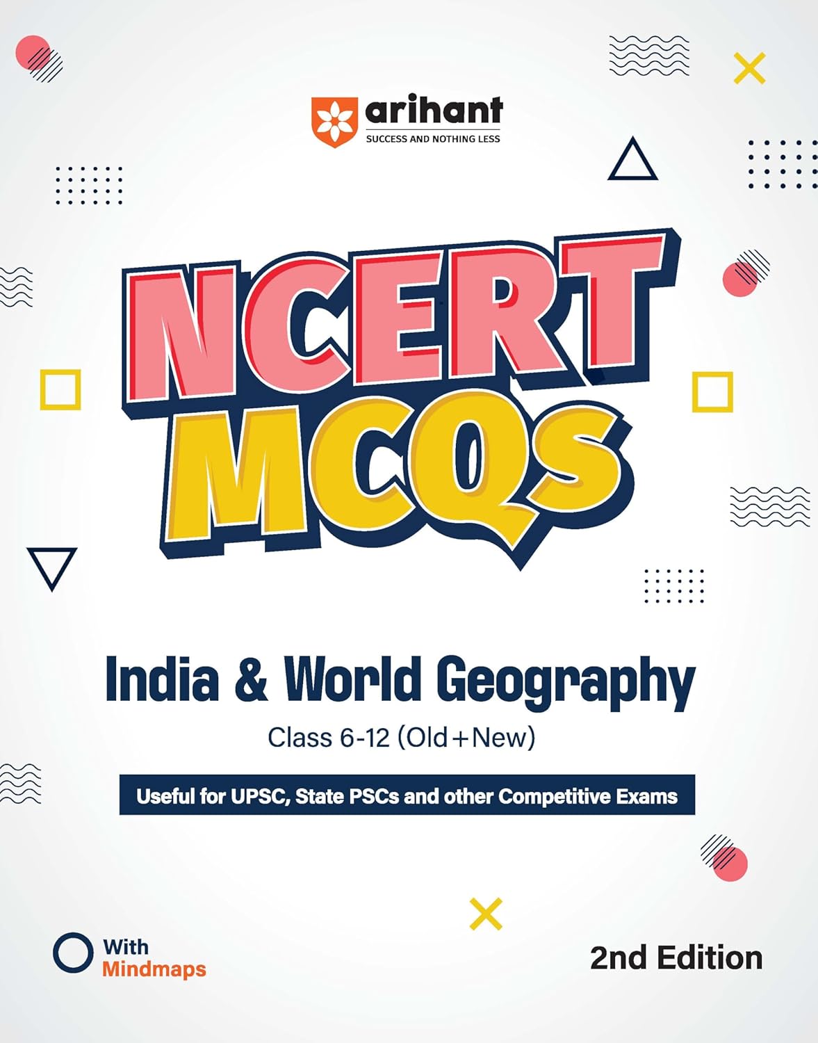 Arihant NCERT MCQs Indian Geography Class 9-12 (Old + New) | UPSC, State PSC an