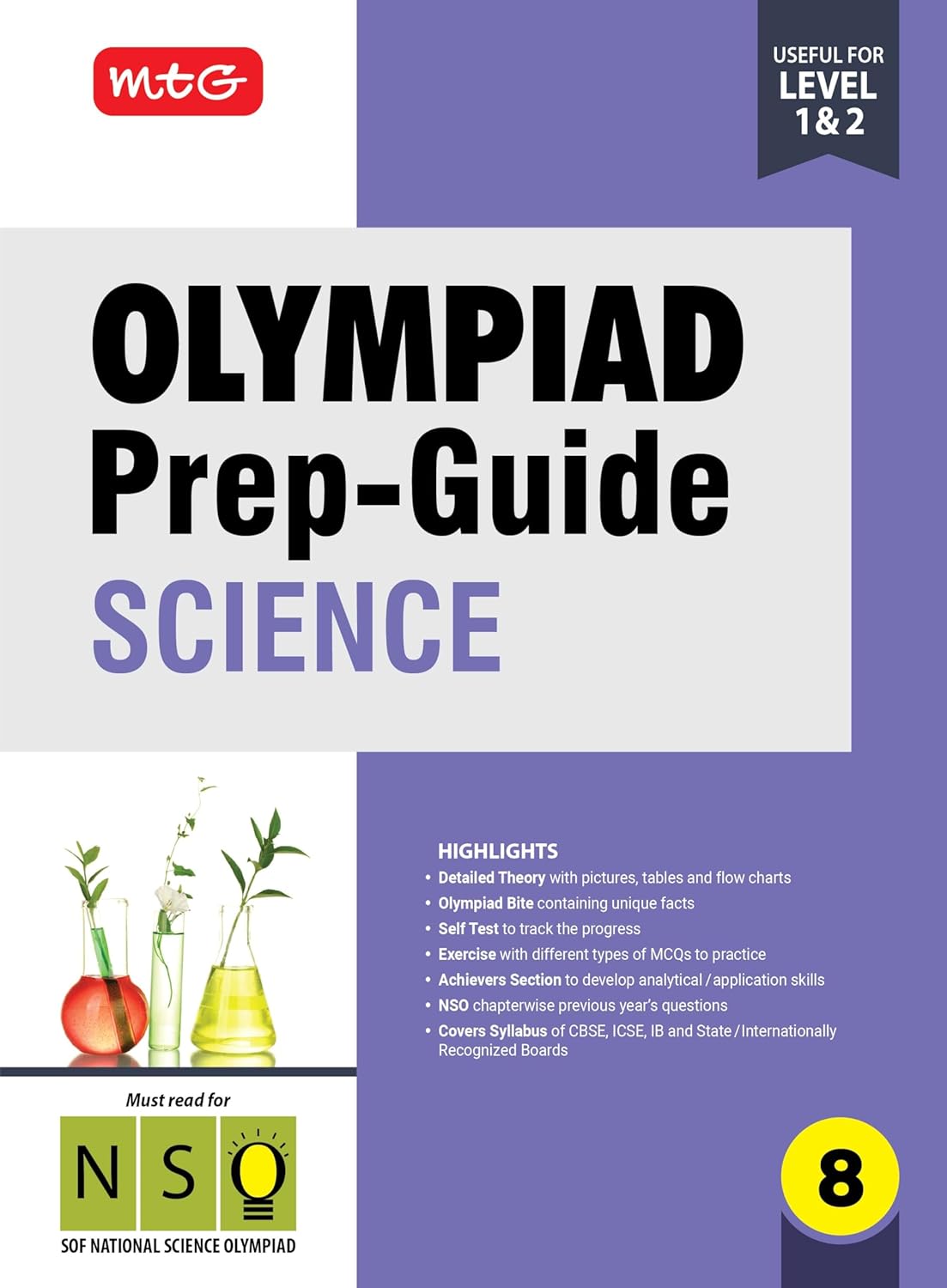 MTG Olympiad Prep-Guide Class 8 Science (NSO) - Detailed Theory