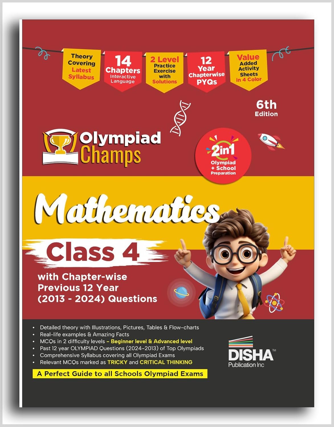 Disha Olympiad Champs Mathematics Class 4