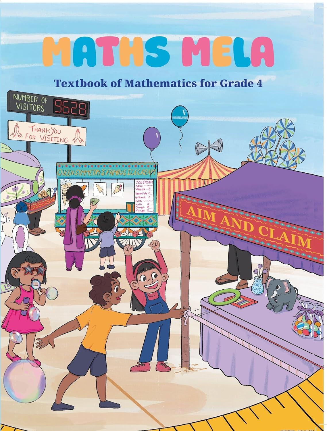 433 Maths Mela, Textbook of Mathematics for Class 4 (Edition First Edition)