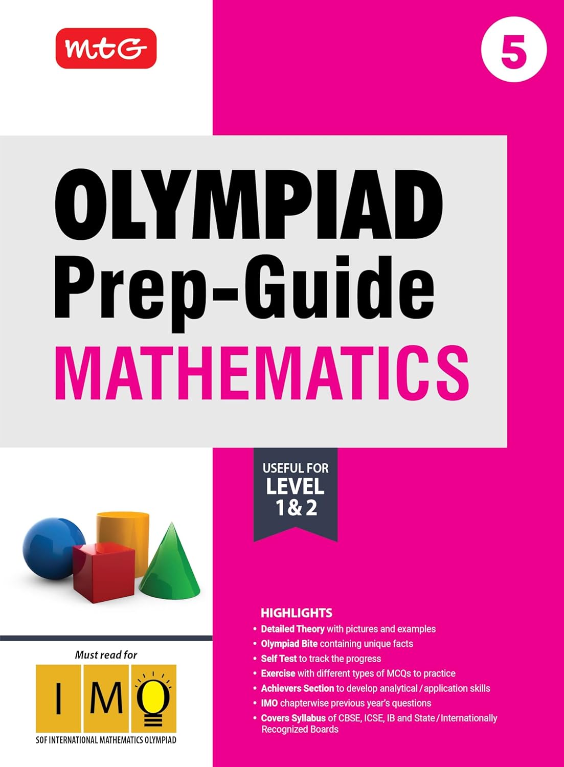 MTG Olympiad Prep-Guide Class 5 Mathematics (IMO) - Detailed Theory