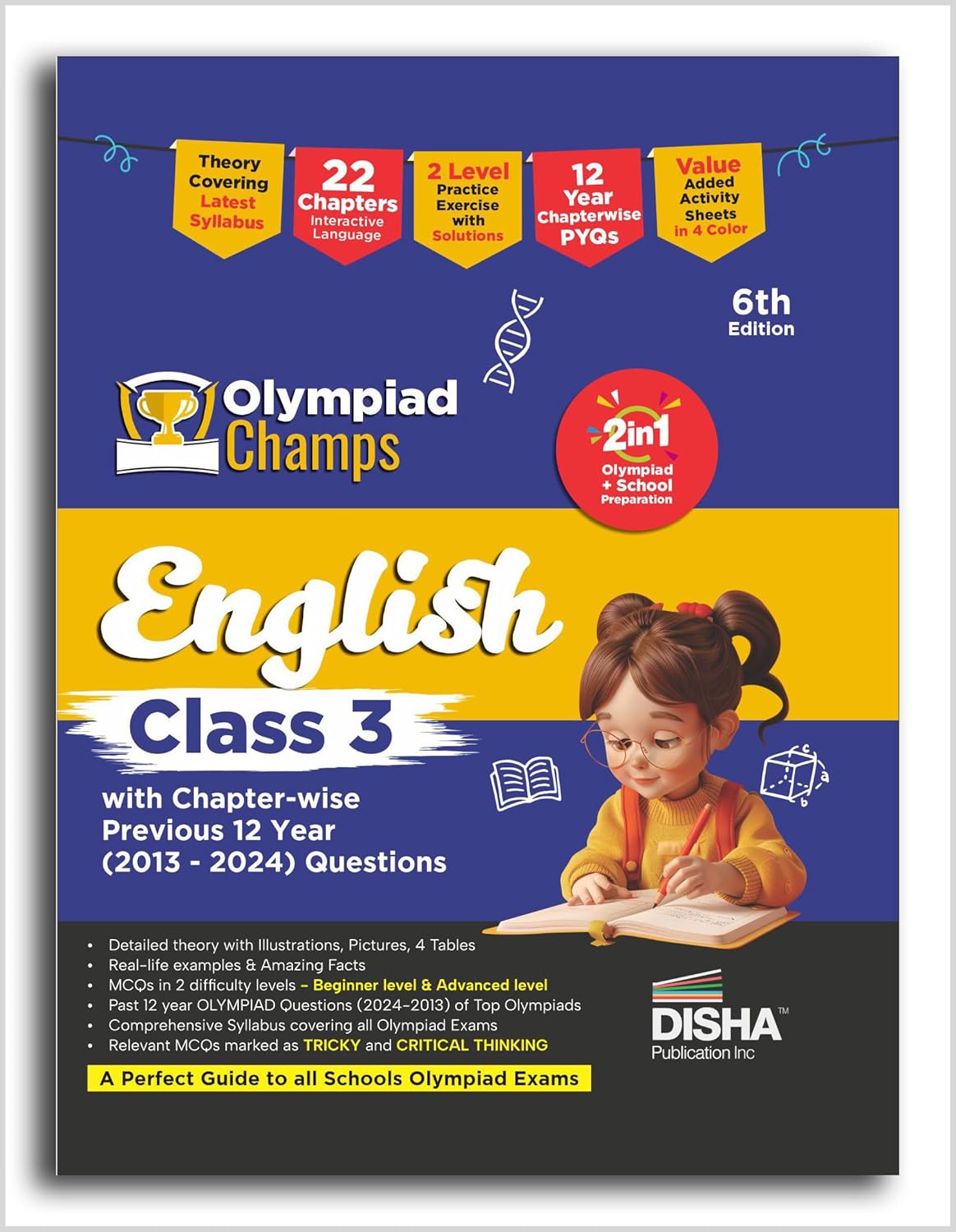 Disha Olympiad Champs English Class 3