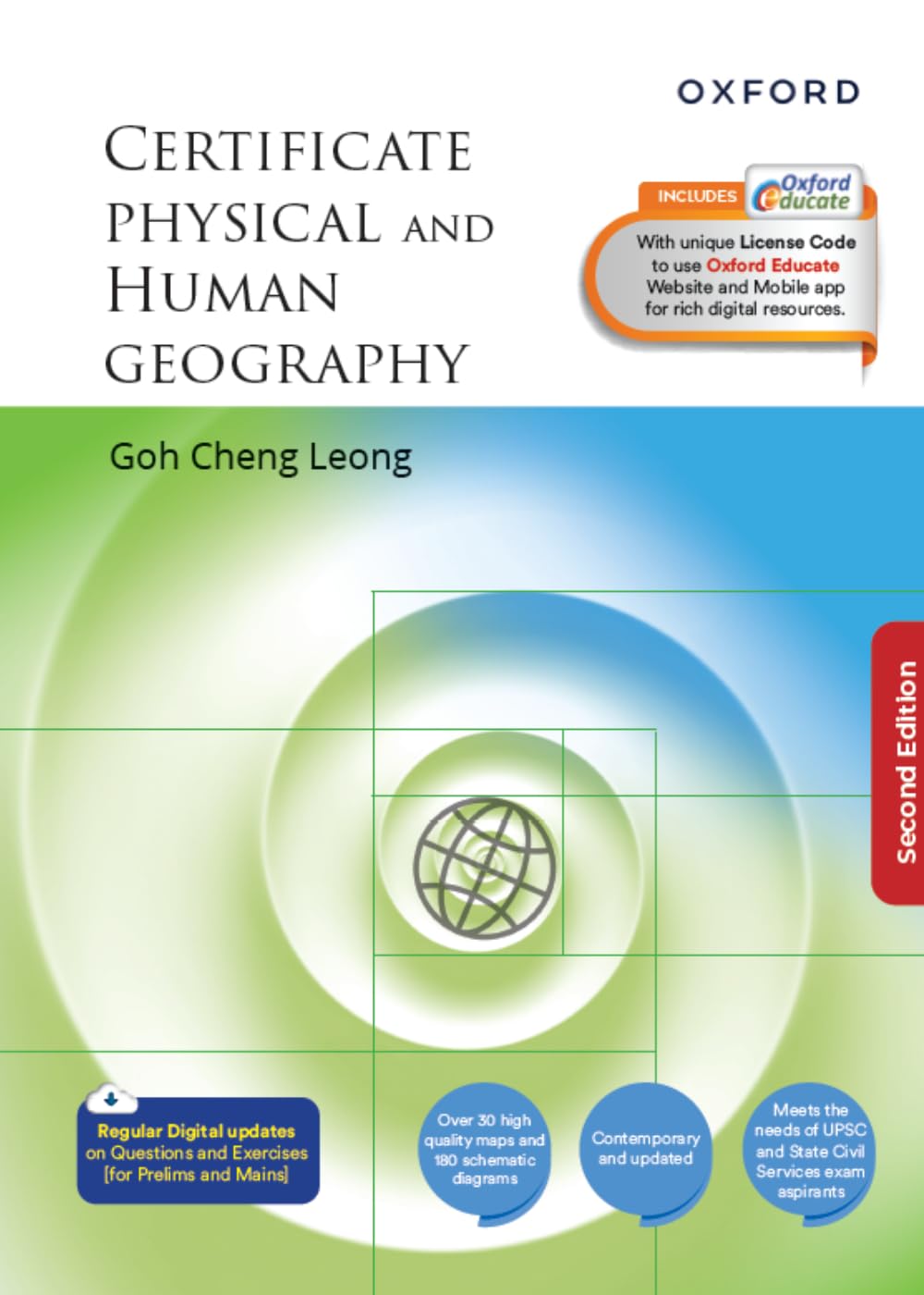 Certificate Physical and Human Geography 2nd Edition | Best Suited for UPSC Asp
