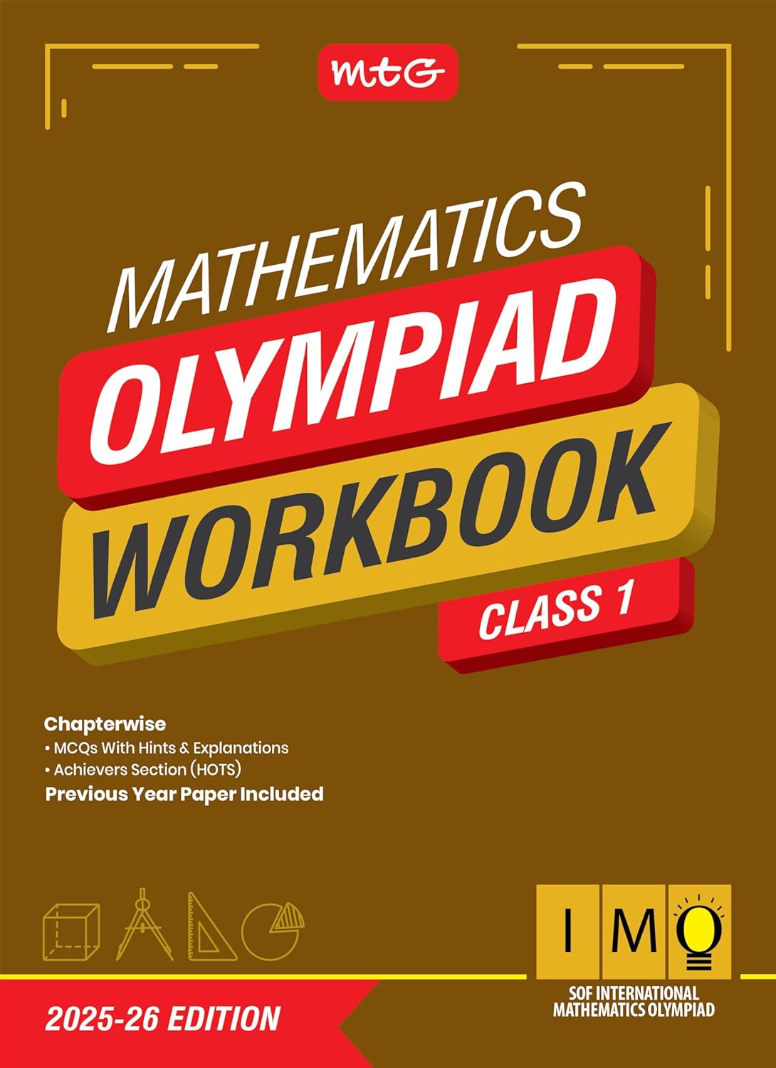 MTG International Mathematics Olympiad (IMO) Workbook Class 1