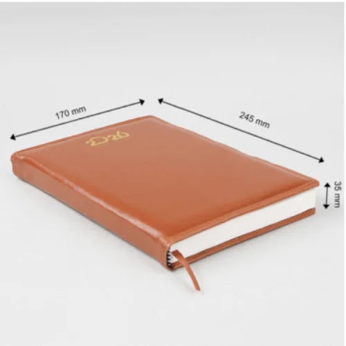 Diary 2026 | Foam & Thermo Pu Diaries V-206 | Monthcut Sunday full page