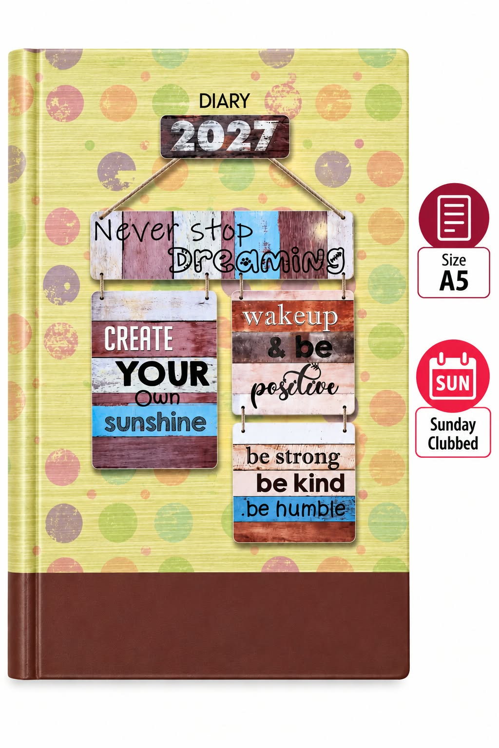 2027 Premium Executive Diary – Customizable Office & Business Diary