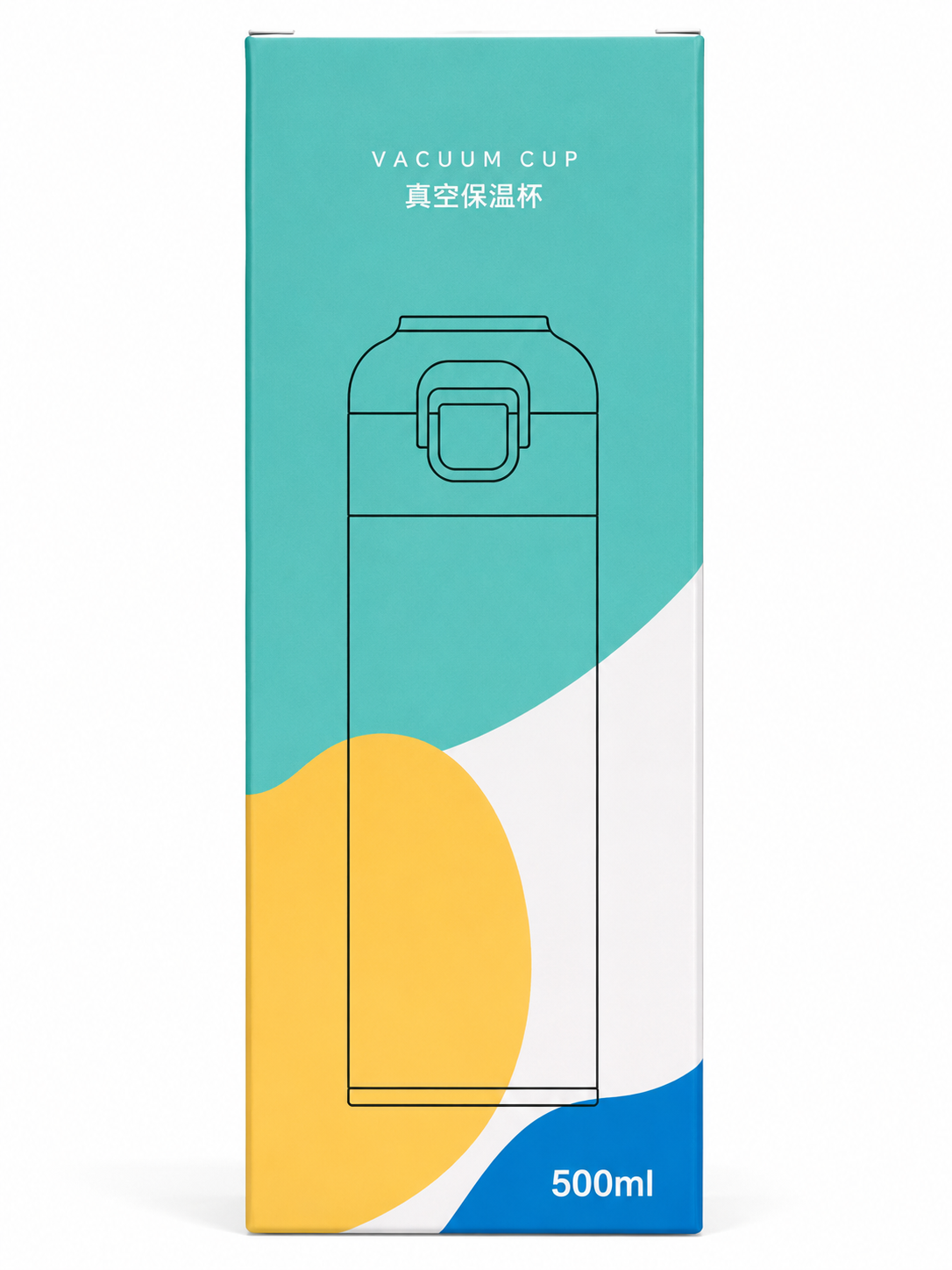 500ml Vacuum Insulated Stainless Steel Water Bottle | Leakproof Thermal Flask | Hot & Cold Bottle