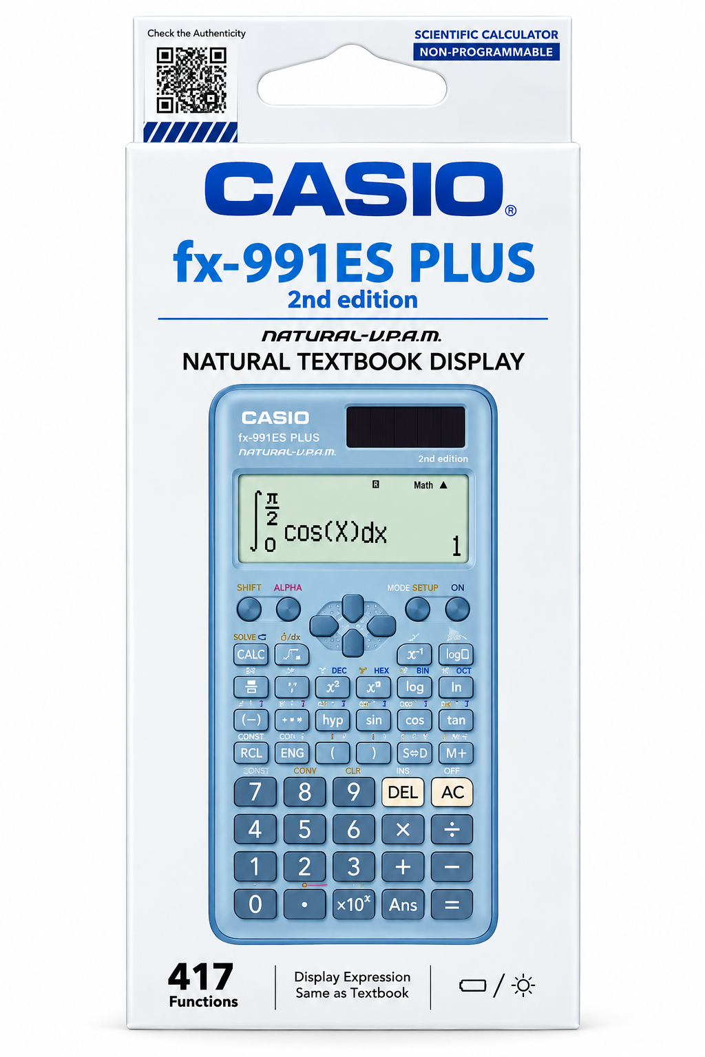 Casio fx-991ES PLUS 2nd Edition Scientific Calculator