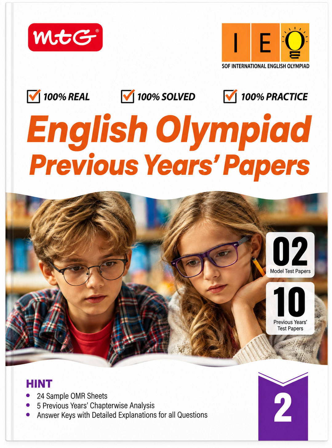 MTG English Olympiad Previous Years’ Papers Class 2 | 2026–27 Edition