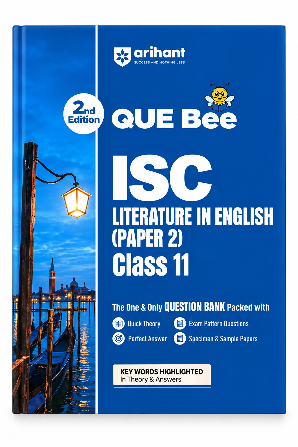 Arihant QUE Bee ISC Literature in English Paper 2 Class 11 2nd Edition