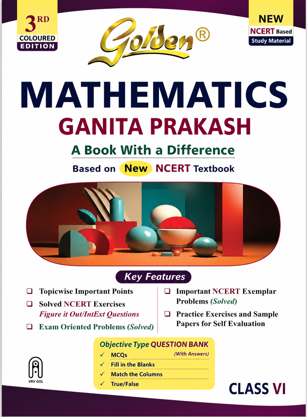 Golden Mathematics Ganita Prakash – Class 6