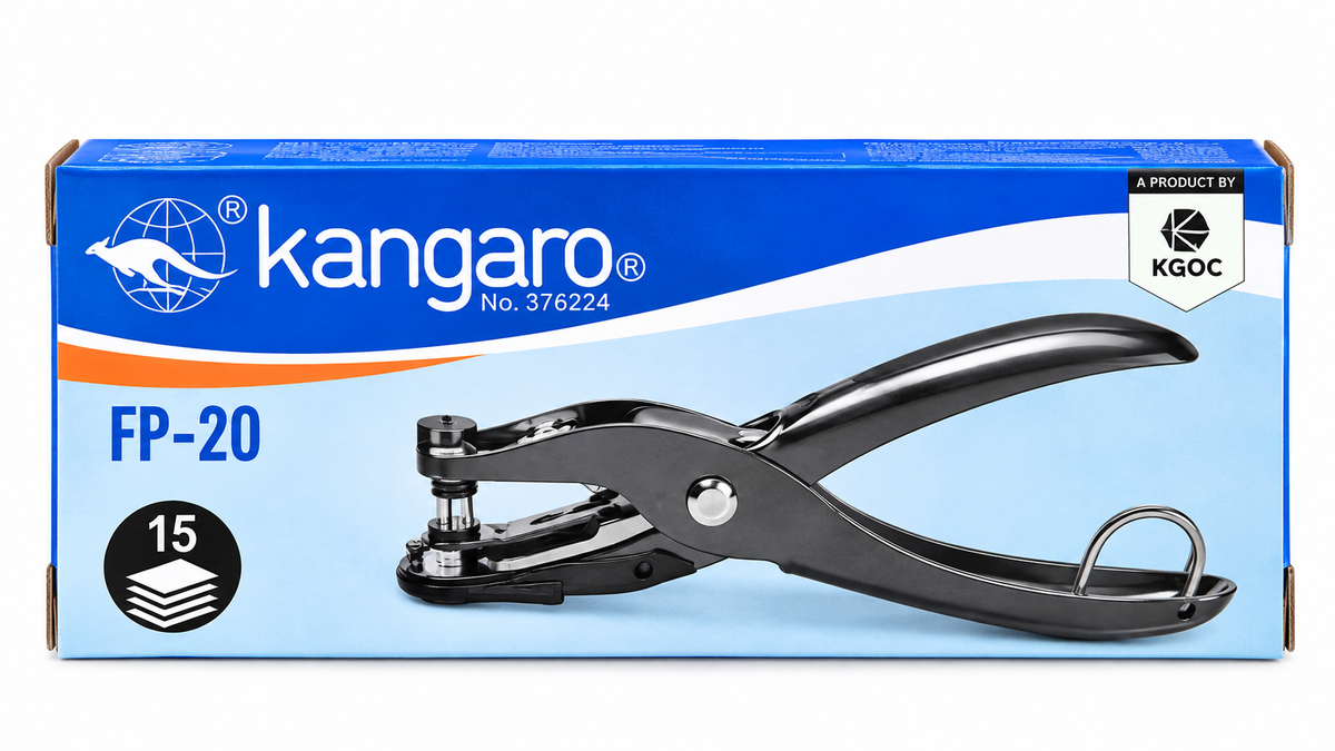 Kangaro FP-20 15 Sheet Paper Punch