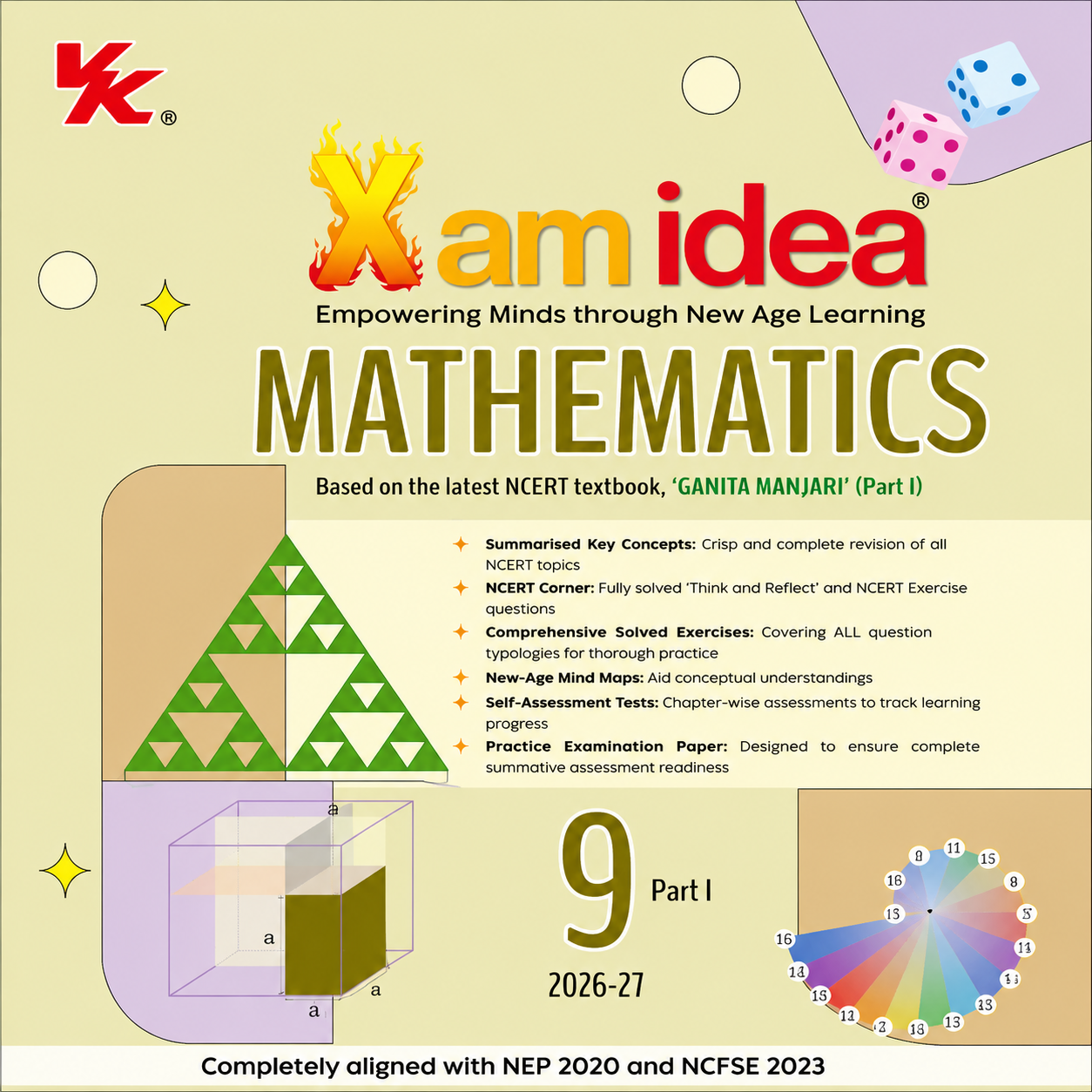 Xam Idea Mathematics – Class 9 Part 1 (2026–27)