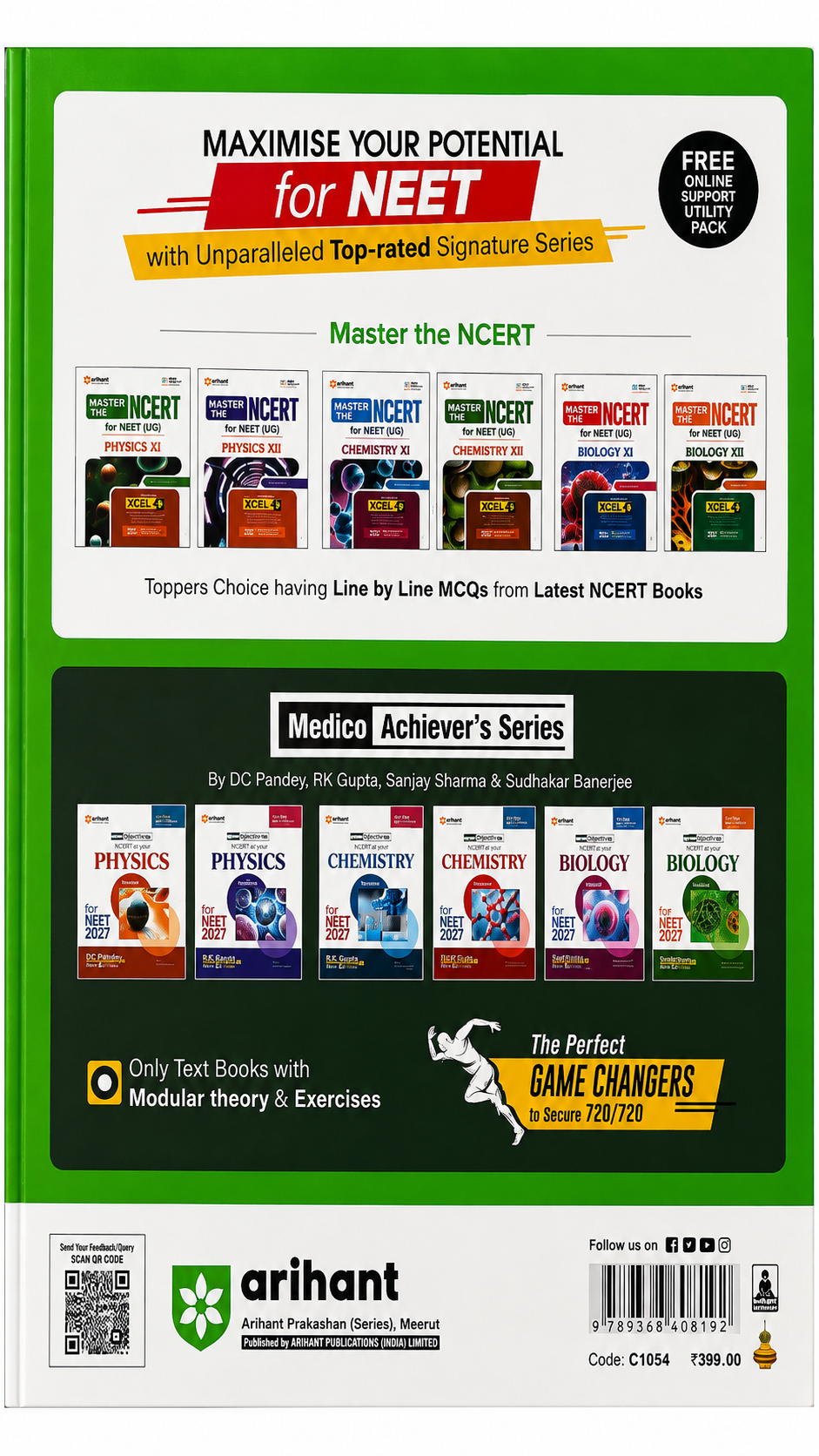 Concept Map Toolkit Biology | Visual Approach for Enhanced Learning | Arihant