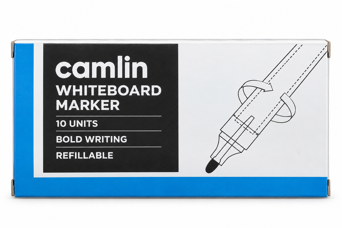 Camlin Whiteboard Marker – 10 Units