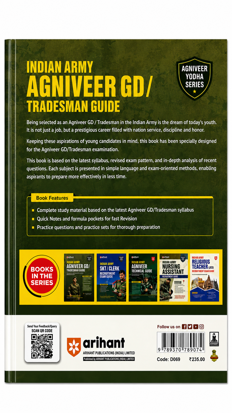 Indian Army Agniveer GD / Tradesman Guide 2026 | Complete Preparation | Arihant