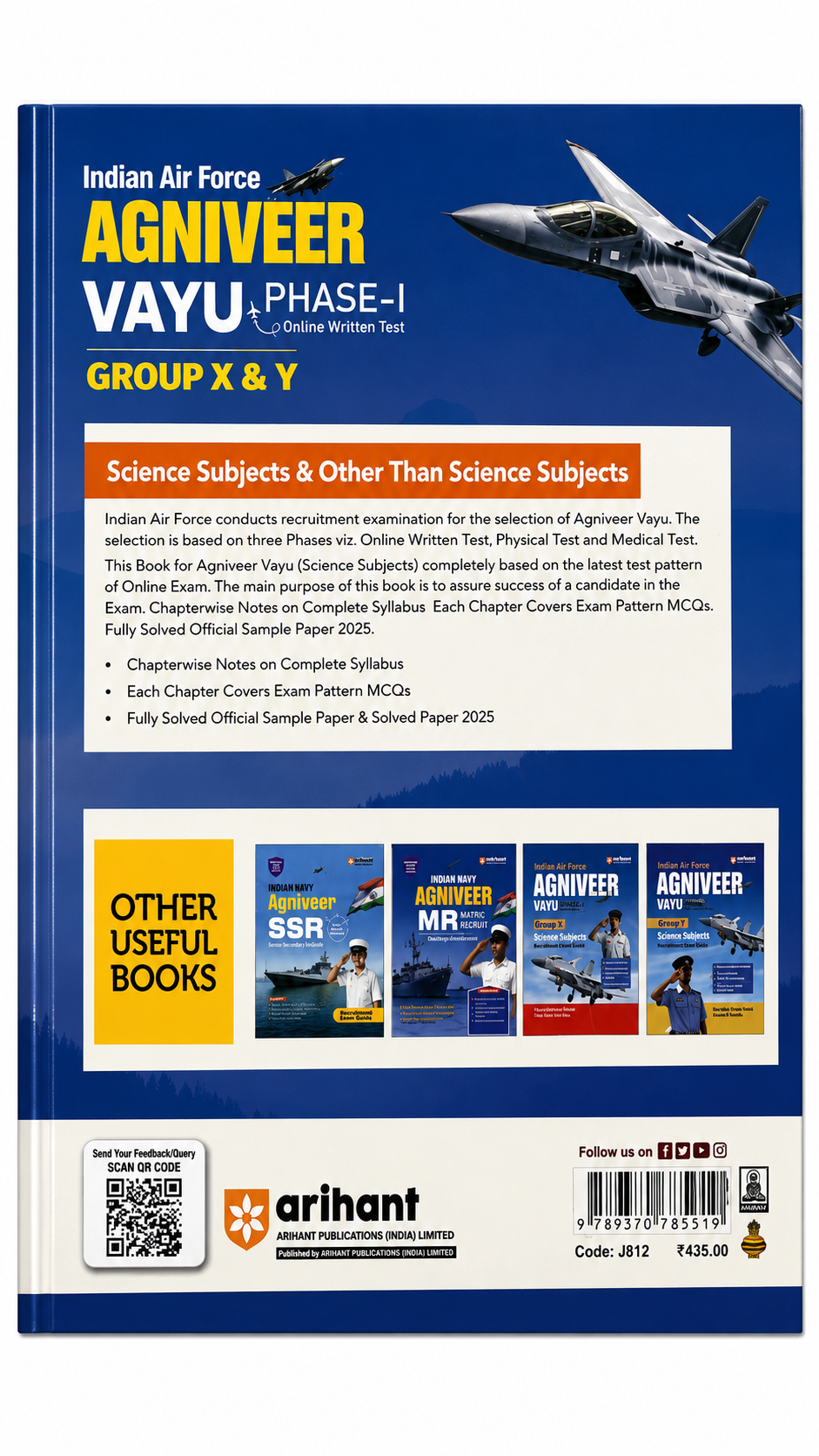 Buy Indian Navy Dockyard Apprentice Recruitment Exam 2026 book by Arihant for all trades. Includes chapterwise study notes and practice questions based on the latest exam pattern.