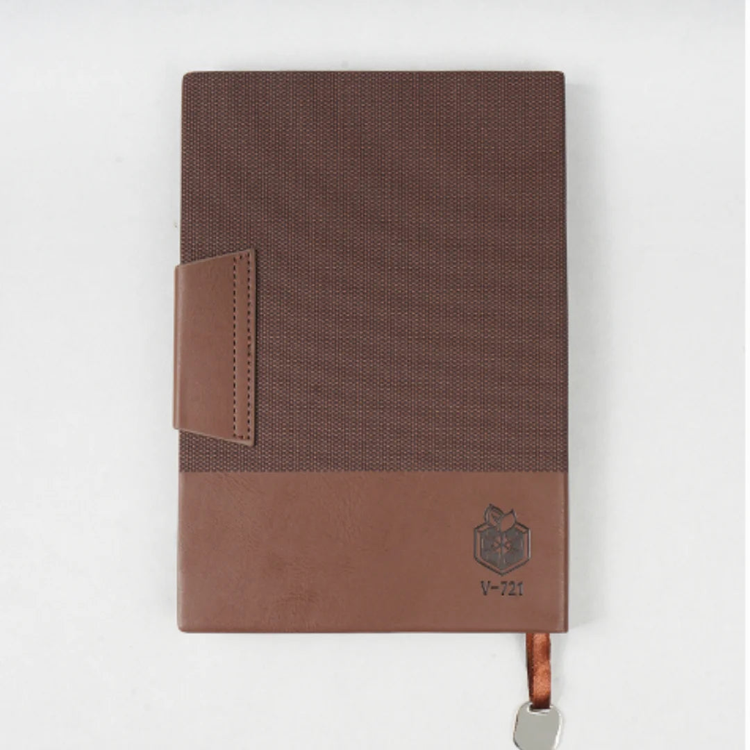Premium Notebooks V-721 with Pen & Mobile Pocket