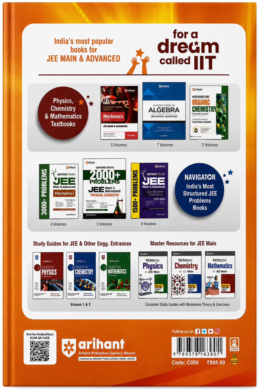 JEE Main & Advanced Chemistry | 49 Years JEE Advanced + 25 Years JEE Main | Chapterwise Topicwise Levelwise PYQs | Ranjeet Shahi | Arihant