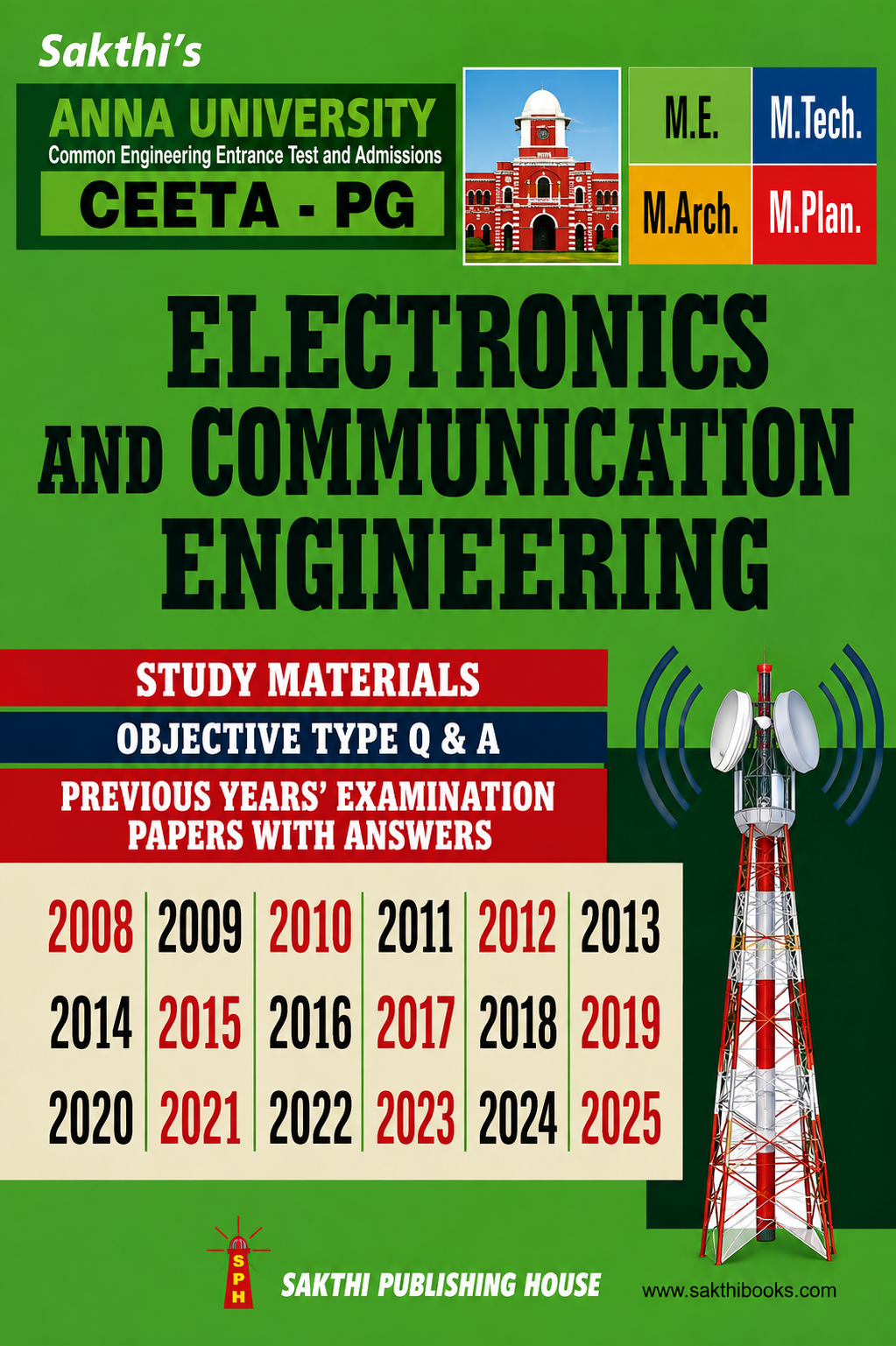 CEETA-PG Electronics and Communication Engineering – Sakthi’s Guide