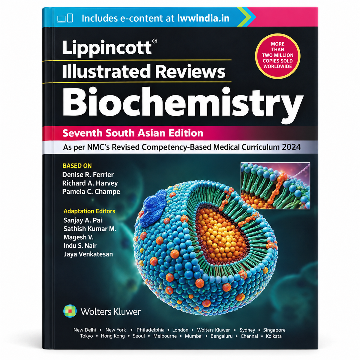 Lippincott Illustrated Reviews: Biochemistry – Third South Asia Edition