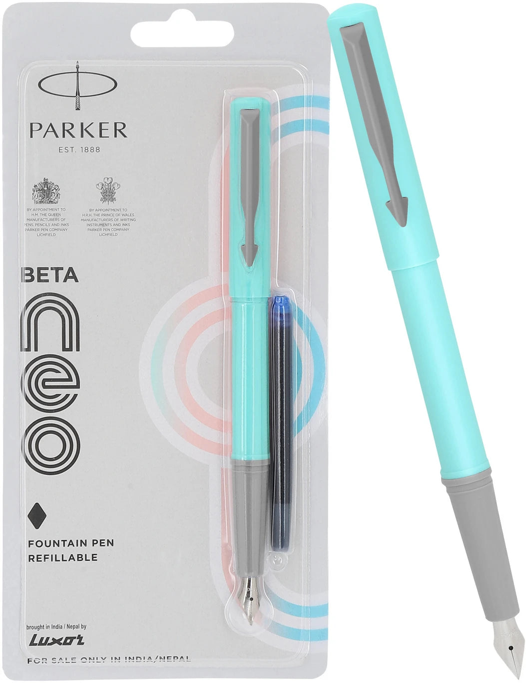 Parker Beta Neo Fountain Pen – Refillable | Premium Writing Pen | Parker Pen