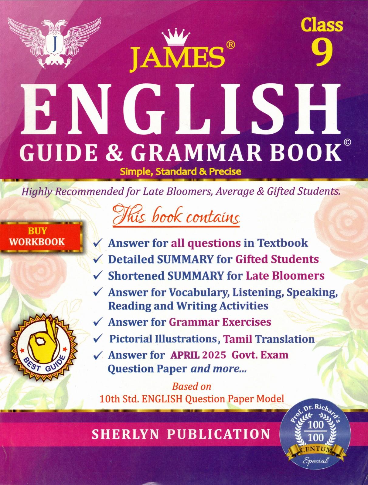 9th James English with Workbook