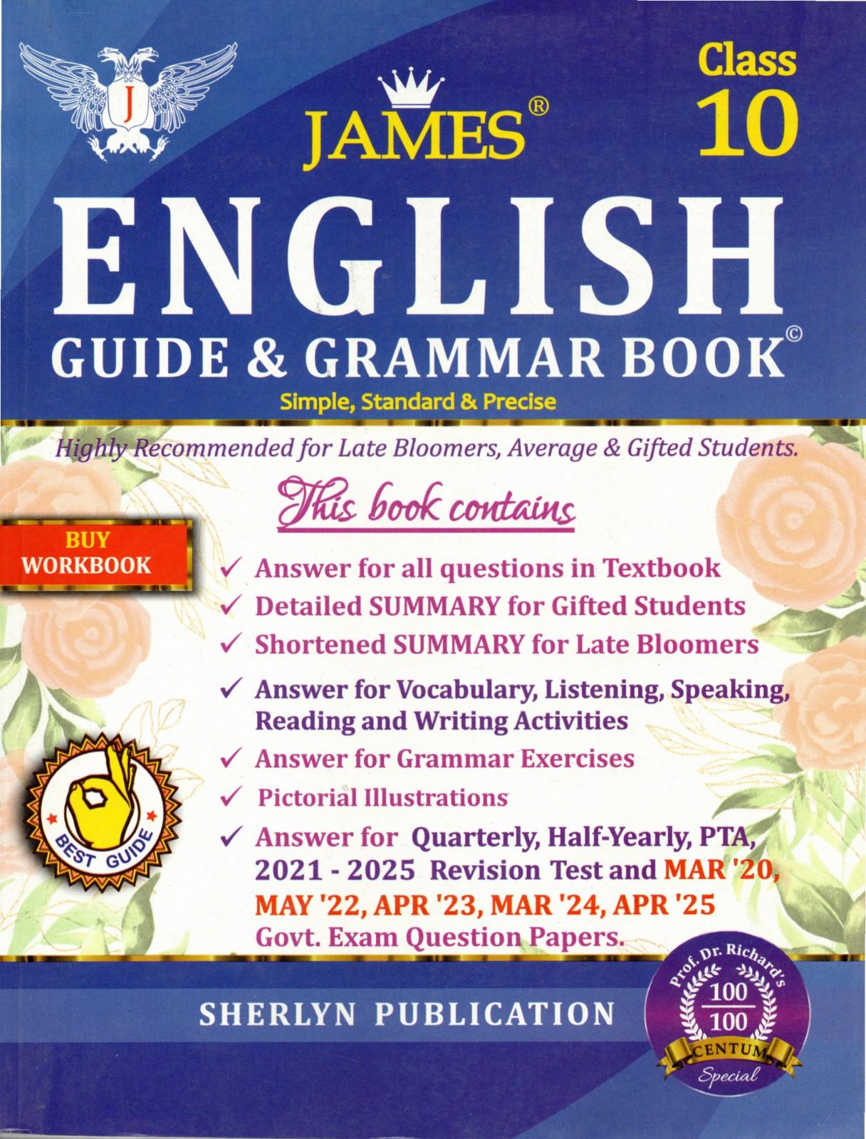 10th James English with Workbook