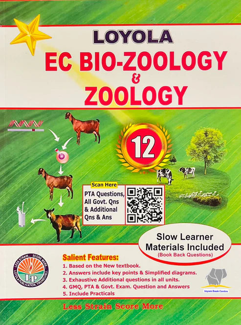 EC Loyola 12th Bio Zoology & Zoology