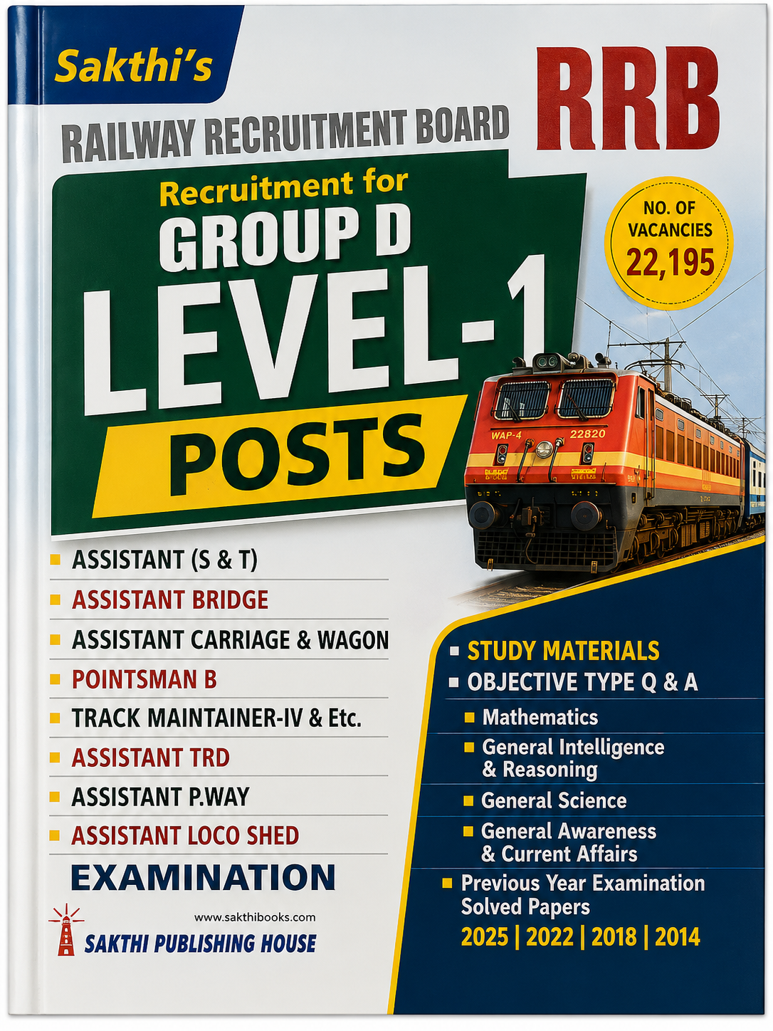 RRB Group D Level-1 Posts Examination – Guide
