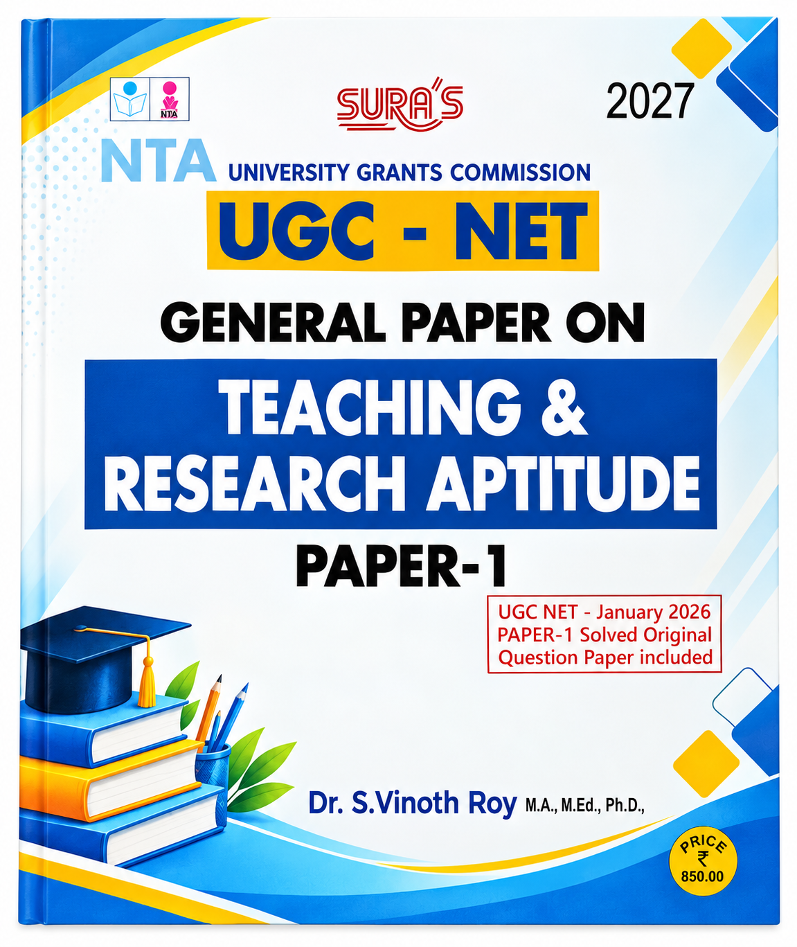 Sura's UGC-NET General Paper on Teaching & Research Aptitude Paper-1