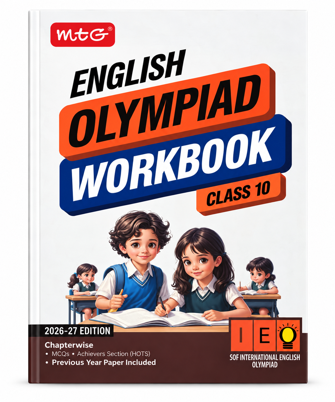 MTG English Olympiad Workbook Class 10 – 2026–27 Edition
