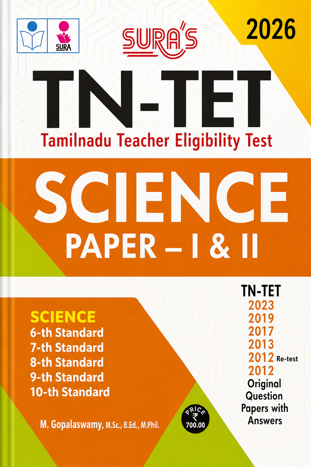 Sura’s TN-TET Science Paper I & II 2026 Guide