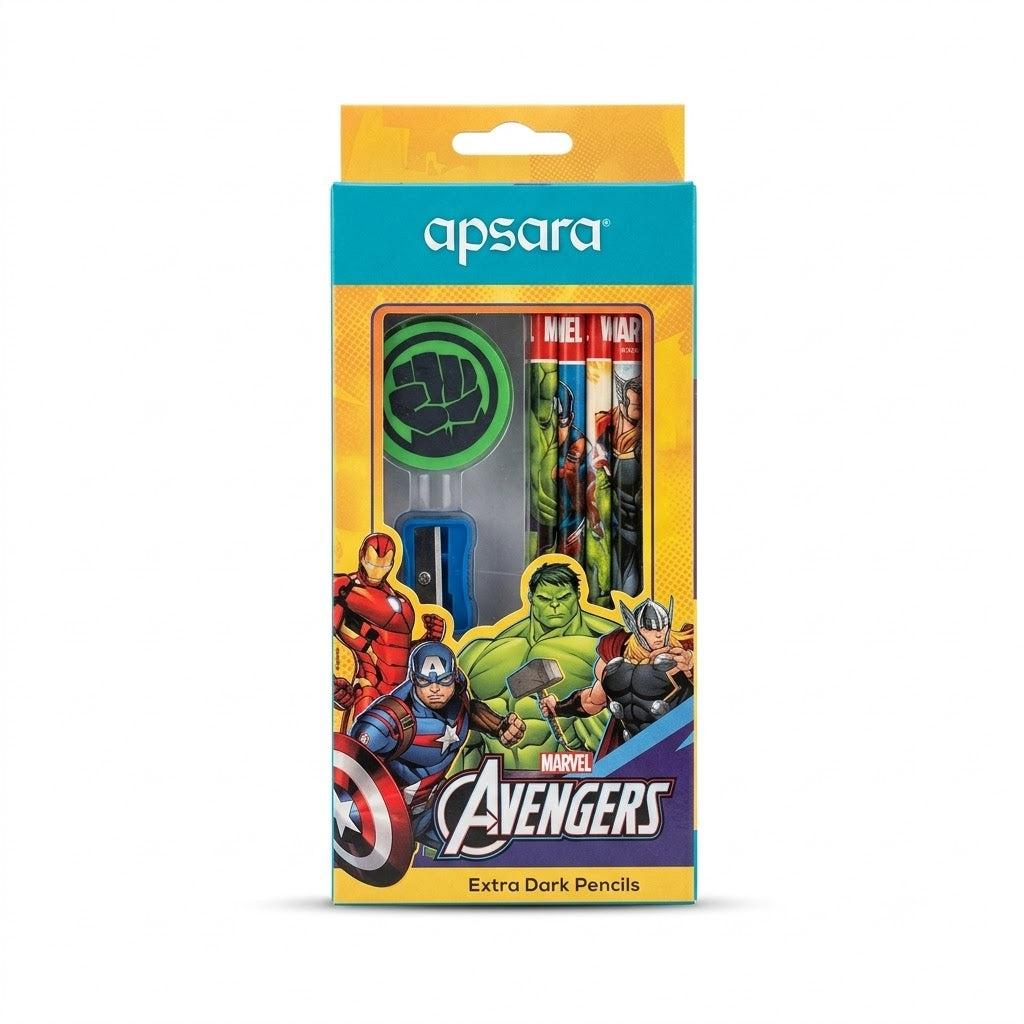 Apsara Marvel Avengers Extra Dark Pencils
