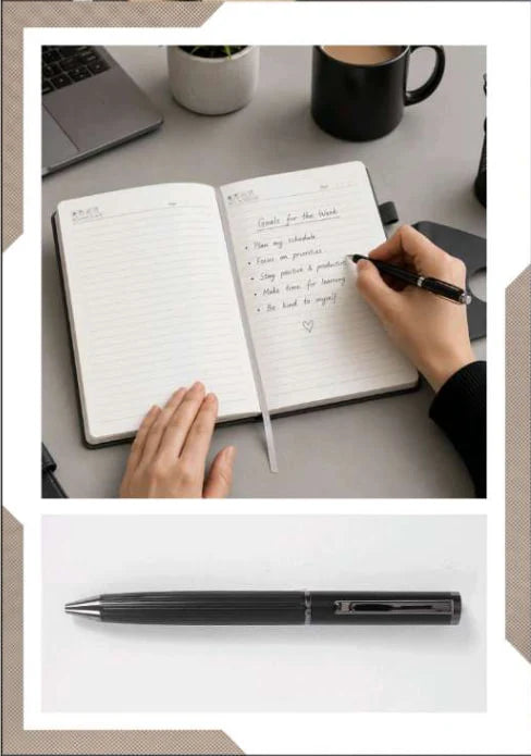 Vision Diaries V-903 Premium Corporate Gift Set – Executive A5 Diary