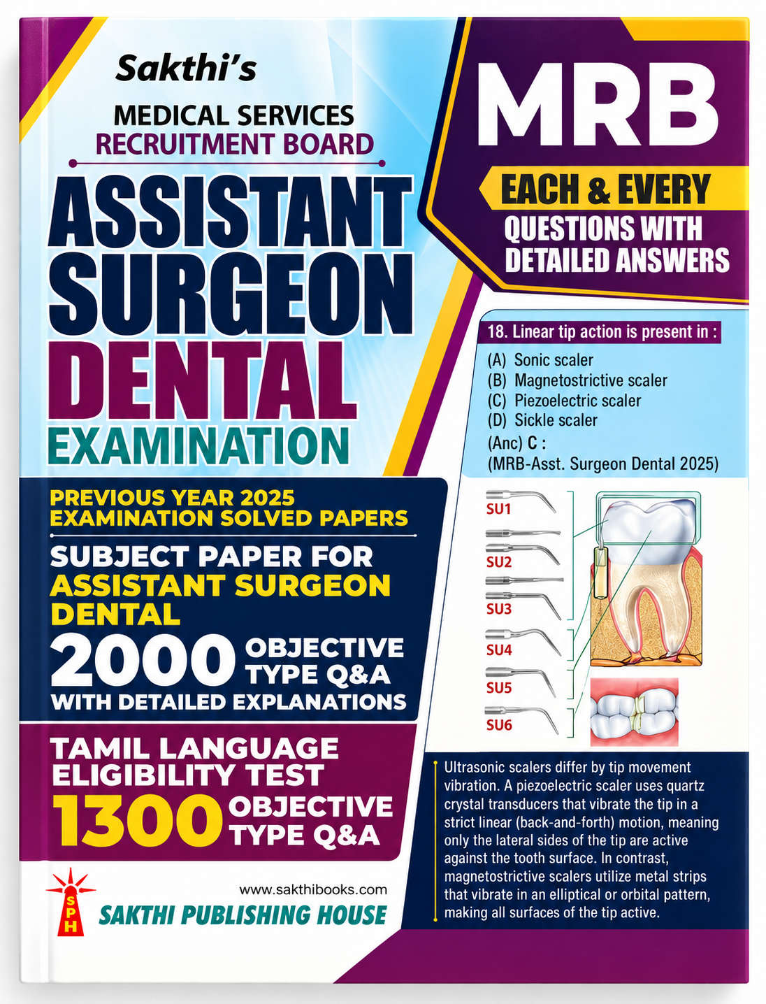 Sakthi’s MRB Assistant Surgeon Dental Examination Guide