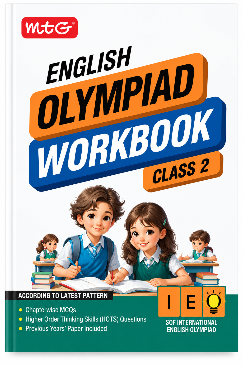 MTG English Olympiad Workbook Class 2 | 2026–27 Edition