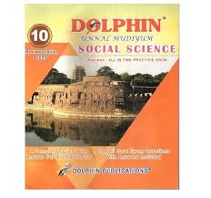 Dolphin Social Science textbook for Class 10 with a scenic cover