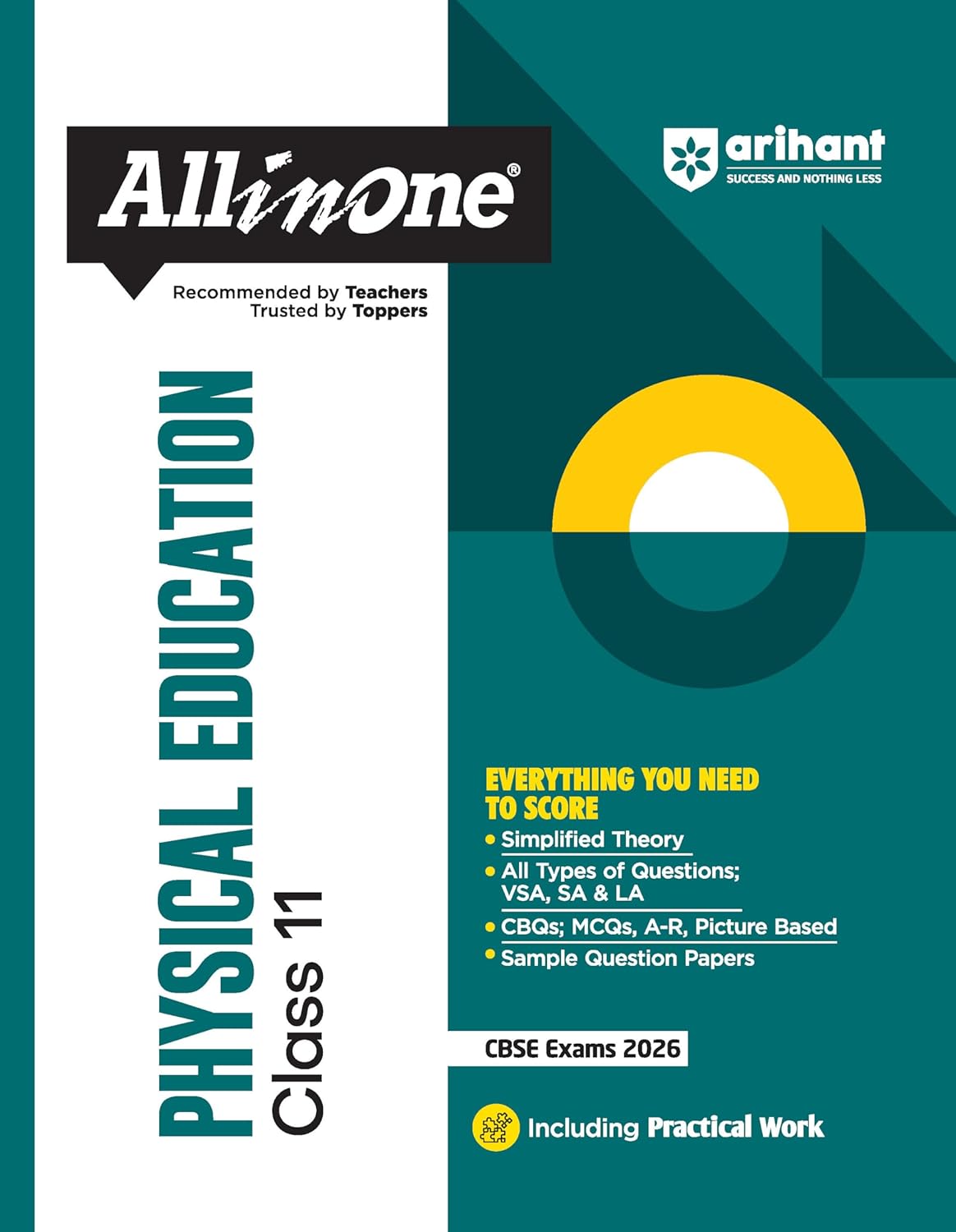 Arihant All in One Physical Education Class 11 for CBSE Exams 2025-26