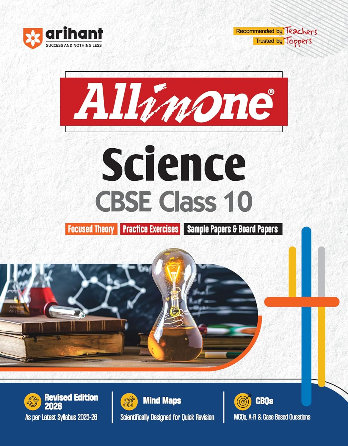 Arihant All in One Science Class 10 for CBSE Exams 2025-26 | Revised Edition