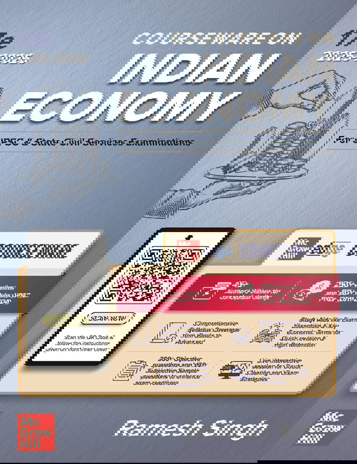 Indian Economy Courseware (English) by Ramesh Singh | 17th Edition | UPSC CSE 20