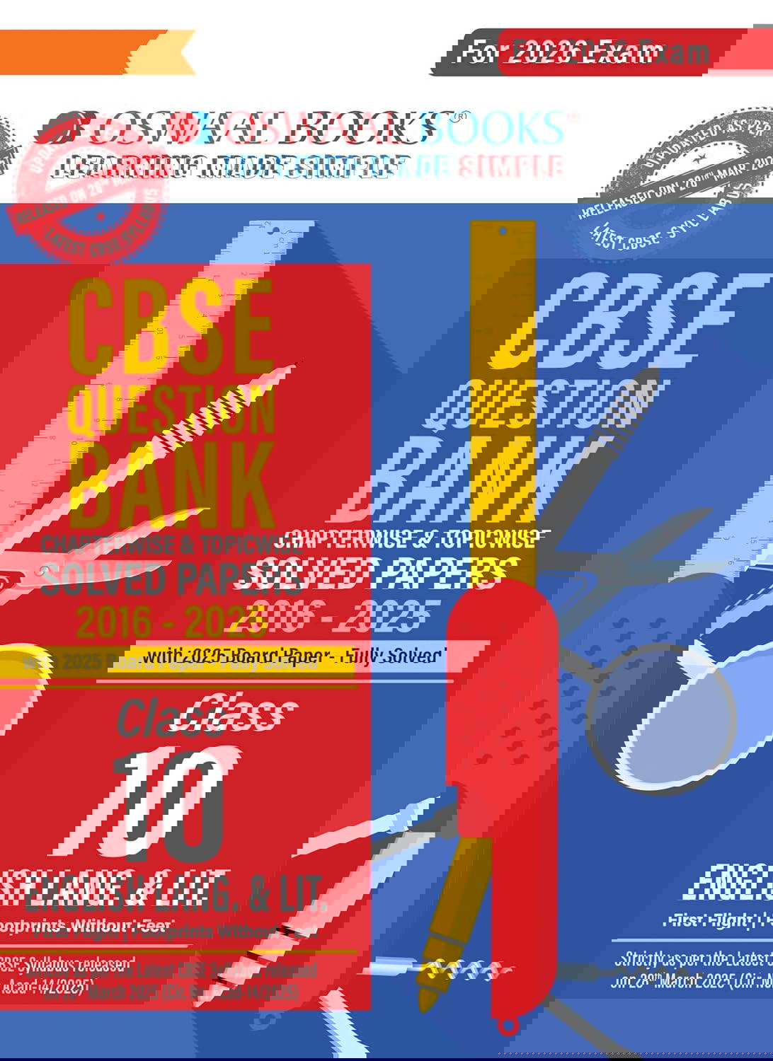 Class 10 ENGLISH LANGUAGE & LITERATURE Oswaal CBSE Question Bank Chapterwise