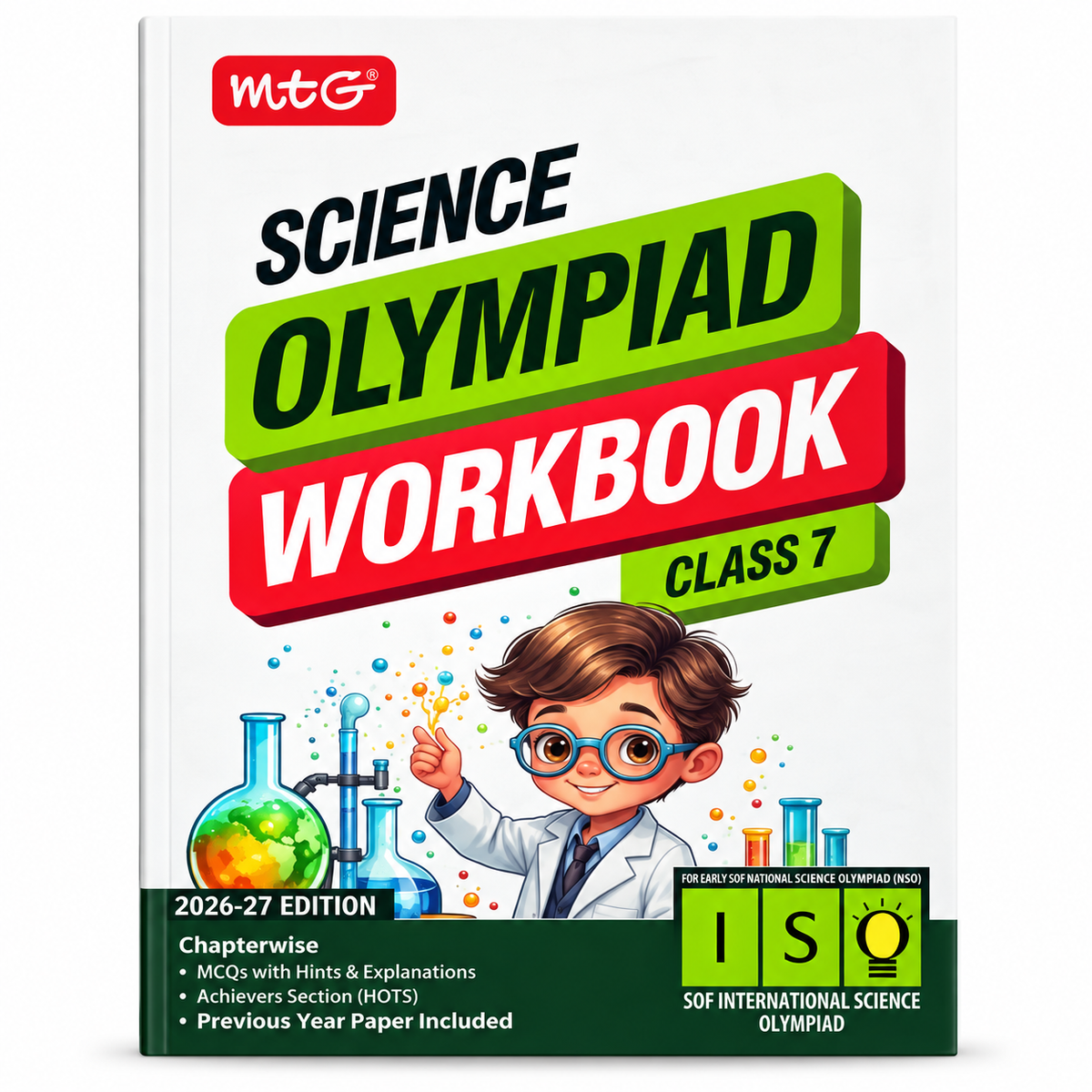 MTG Science Olympiad Workbook – Class 7 | 2026–27 Edition