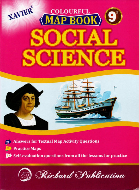 9th Xavier Social Science with Map Book