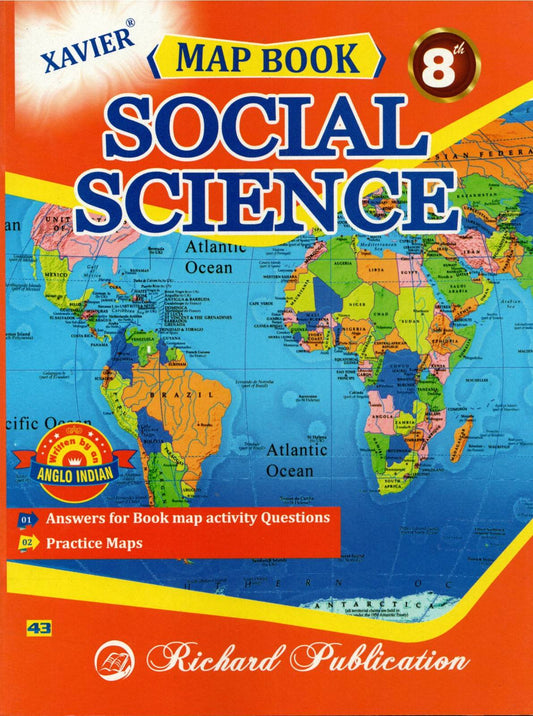 8th Xavier Social Science with Map Book