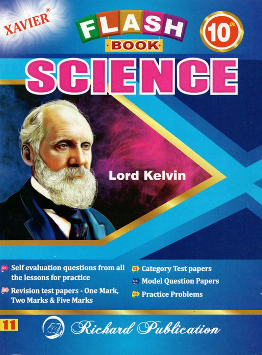 10th Xavier Science with 2 Workbooks