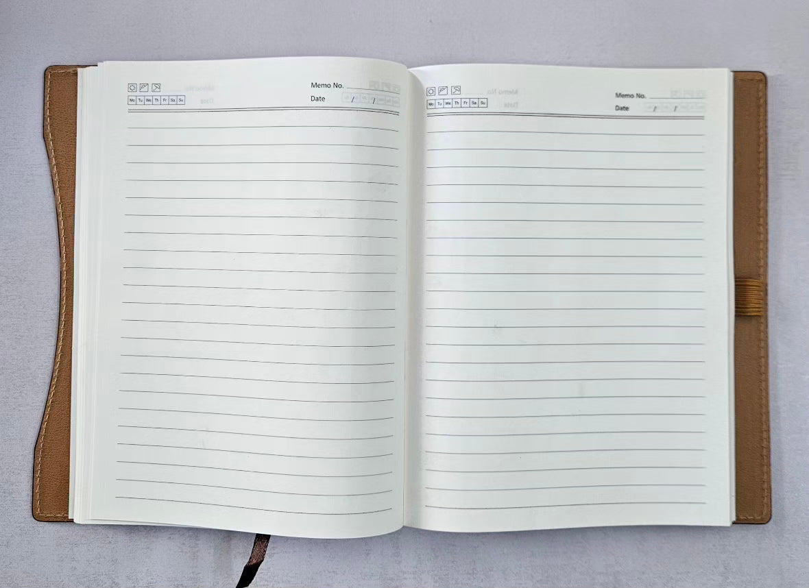 Premium Notebook A5 Saffire