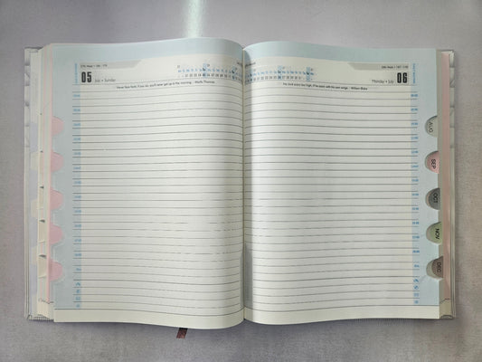 Diary 2026 B5 Adsum 125 Sunday Fullpage with Monthcut